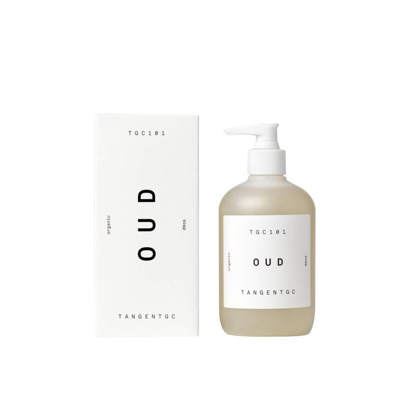 Tangent GC OUD Organic Hand Soap - Scented Liquid Hand Soap with Rich OUD, Citrus & Soft Floral Notes, Vegan, Cruelty-Free & Sustainable, Made in Sweden, 350ml