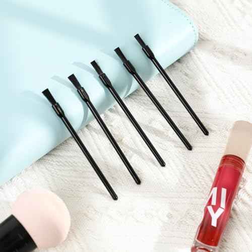 100 Pcs Lip Brushes Disposable Nail Polish Brushes Disposable Lip Brushes Lip Wand Disposable Applicators Lipstick Lip Gloss Wands Nail Polish Brush Multifunctional Makeup Brushes for Women