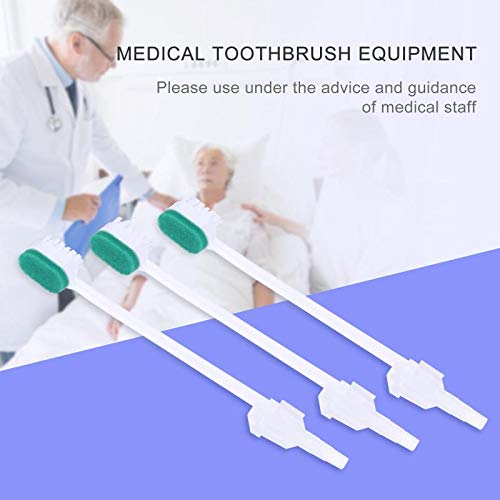 Disposable ICU Suction Toothbrush Sputum Suction Sponge Swab Sponge Toothbrush - 20 pcs