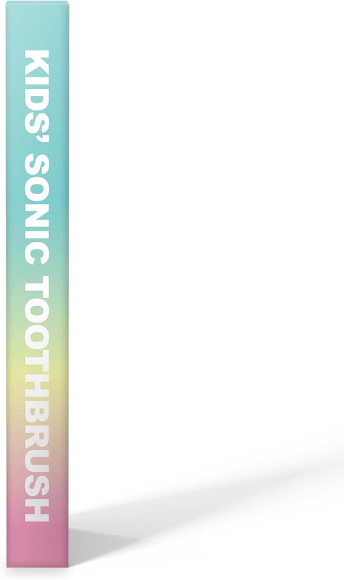 Kids Electric Toothbrush Toddler Toothbrush Age 2-4-8-12 Girls Electric Toothbrush with Timer Rainbow LED Light Up Vibrating Toothbrush Battery Operated Childrens Sonic Tooth Brush (Pink Giraffe)
