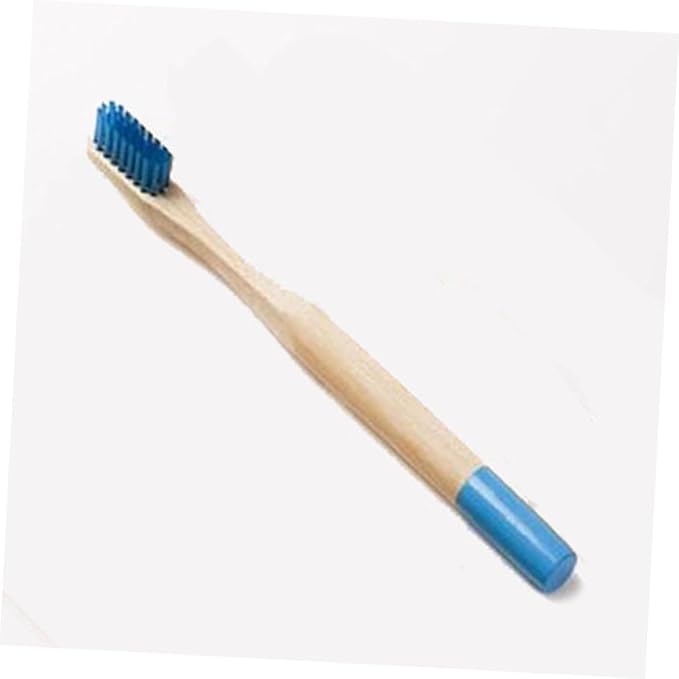 Homoyoyo 6PCS Toothbrush with Colorful Ergonomic Handles Soft Bristles for Gentle Oral Hygiene Environmentally Friendly Toothbrushes