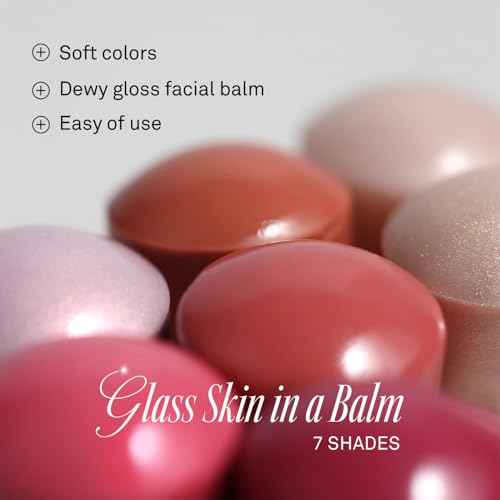 hince True Dimension Radiance Balm - Highlighter for Korean Glass Skin, Blush for Cheeks, Cream Blush, Contour Stick, Natural Glowy Look, Clean Makeup for Radiant Complexion, 10g (CLEAR, TP001)