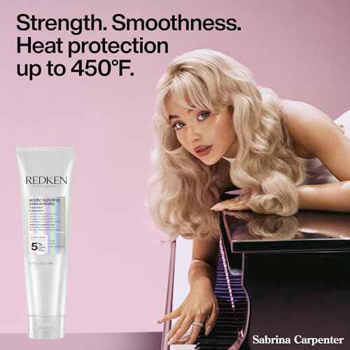 Redken Acidic Bonding Concentrate Leave In Conditioner - Hair Repair Treatment For Weak & Damaged Hair, Bond Building & Strengthening, Smooths & Provides Heat Protection