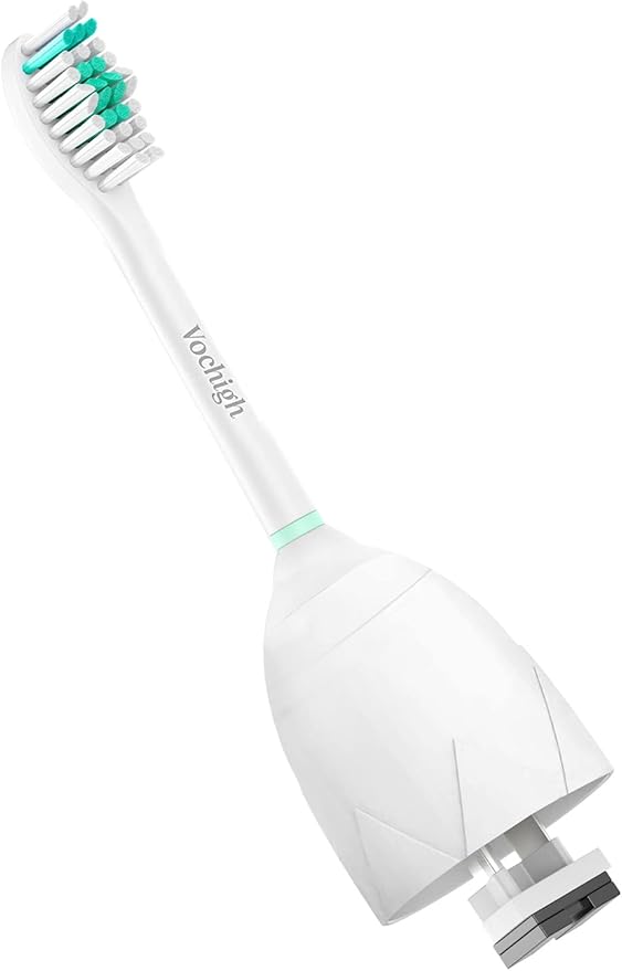 Replacement Toothbrush Heads Compatible with Philips Sonicare: fit Sonicare E-Series HX7022/66, Cleancare & Advance Screw-On Electric Brush Handles, 6 Pack