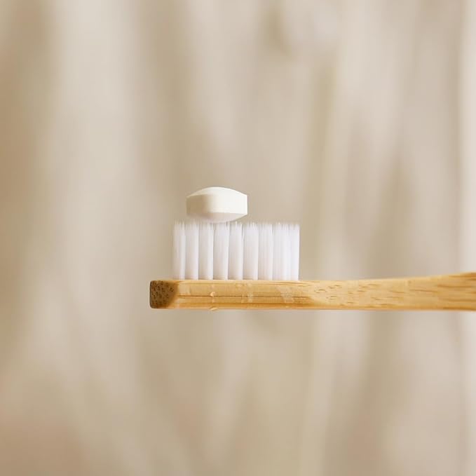 ECOAND Greenerb Dental Kit - Eco-Friendly Bamboo Toothbrush & Solid Toothpaste Tablets | Travel & Zero-Waste Oral Care Set