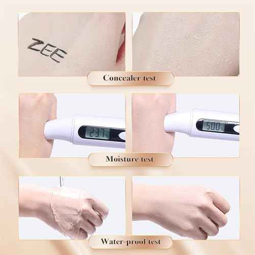 Mushroom Head Air Cushion CC Cream Foundation Full Coverage Moisturizing Oil Control Waterproof Long-Lasting Even Skin Tone Natural Cream Foundation for Mature Skin (Natural)