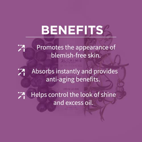Alchimie Forever Kantic Light Clarifying Cream Benzene-Free Clears Blemish & Acne Prone Skin, Anti Aging Facial Moisturizer 1.7 fl oz