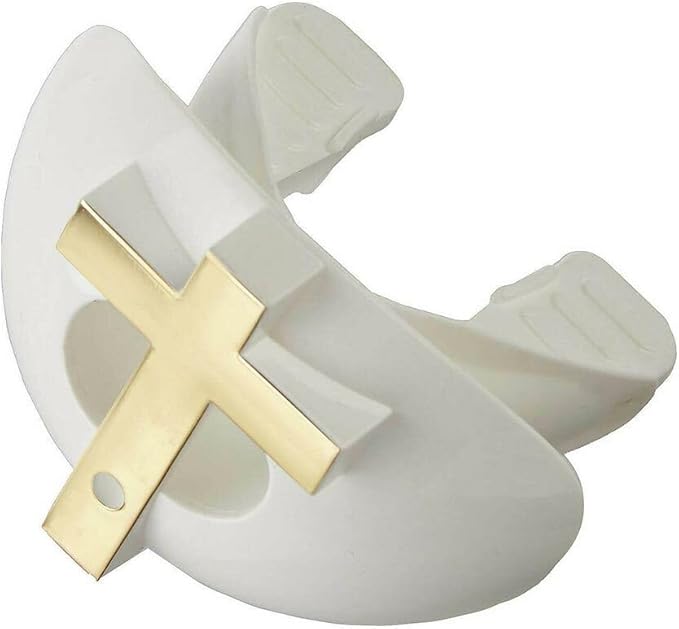 Battle Sports Cross Oxygen Football Mouthguard - Superior Airflow & Better Performance, Maximum Protection & Breathability Football Mouthpiece, Works with Braces