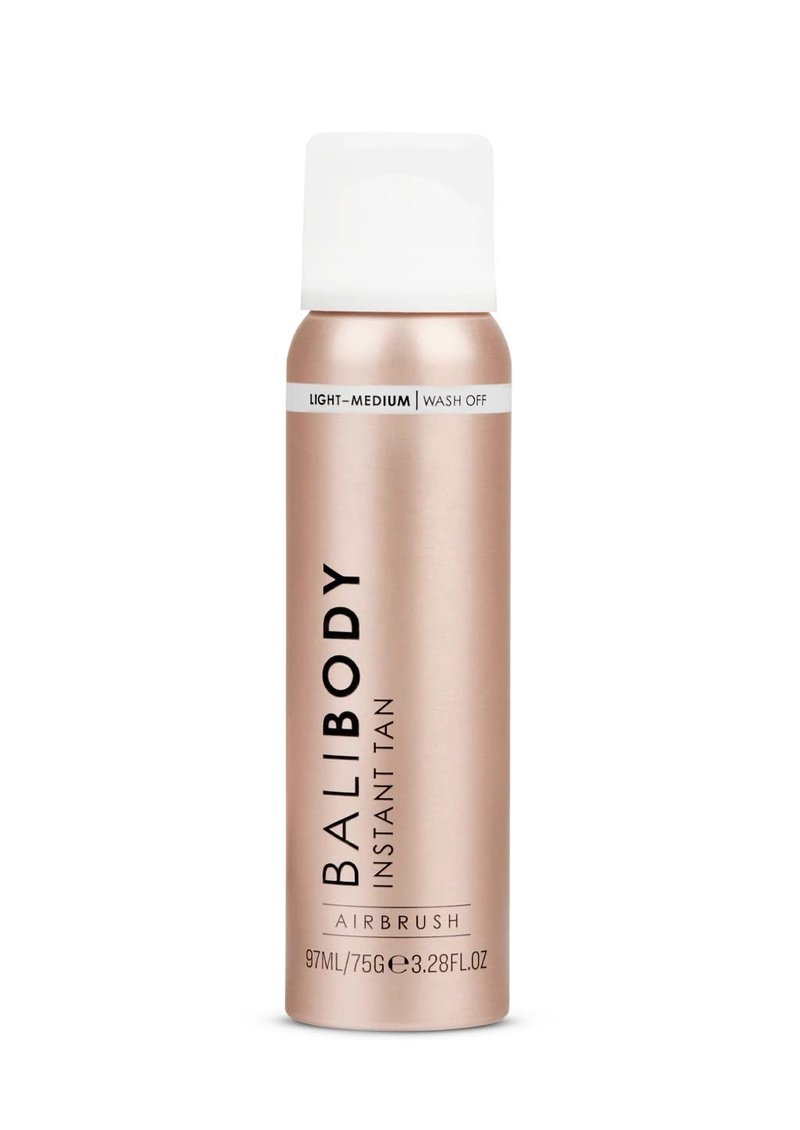 Bali Body Instant Tan Medium-Dark - Instant Tan & Sunless Tanning Solution - Self Tanner for Dark & Airbrushed Glow, Vitamin E, Vegan & Cruelty-Free, Glow Body Self Tanners (97 ml/3.28 fl oz)
