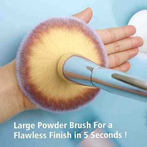 Foundation Brush,Daubigny Large Powder Brush Flat Arched Premium Durable Kabuki Makeup Brush Perfect For Blending Liquid,Cream and Flawless Powder,Buffing, Blending,Concealer ¡¦