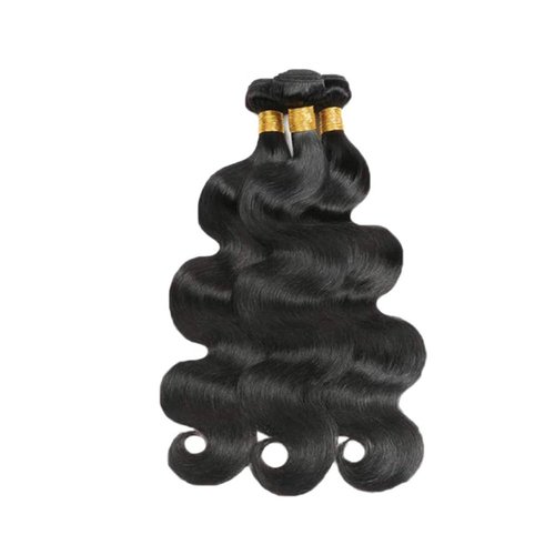Human Hair Bundles Color 1B Body Wave Bundles 24 24 24 Inch Niegmeag Brazilian Virgin Soft and Skily Remy Hair Extensions Double Weft Hair Weave 300g
