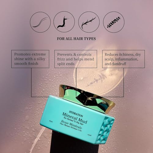 Hydration Mineral Kit - Shampoo (8.5oz/250ml), Mineral mud (8.5oz/250ml) and All in one