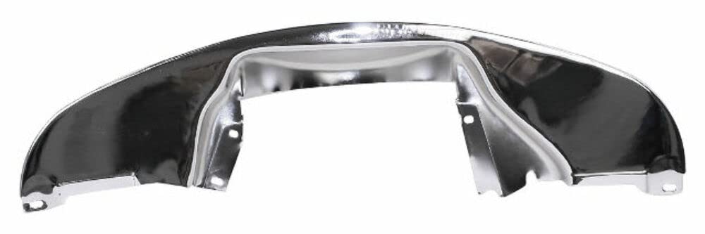 Rear Engine Tin, Without Hose, Without Heat Riser, CHROME, Compatible with Dune Buggy