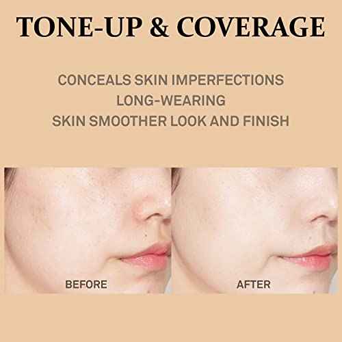 COSNORI Your Skin Dress Tone up Base ? Conceal Pores & Blemish ? Tone Correcting Makeup Base with Niacinamide ? K Beauty ? Porcelain Color for Cool & Warm Tone, 1.69 fl.oz