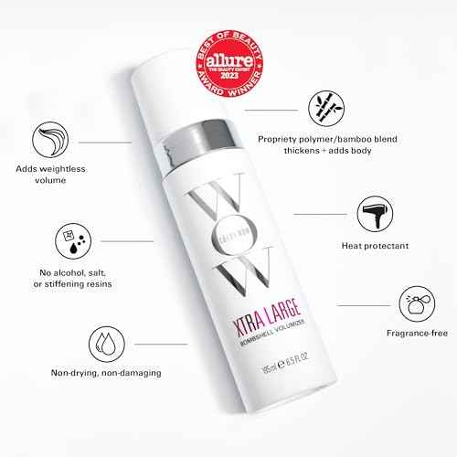 COLOR WOW Xtra Large Bombshell Volumizer ? New Alcohol-Free Technology for Lasting Volume and Thickness
