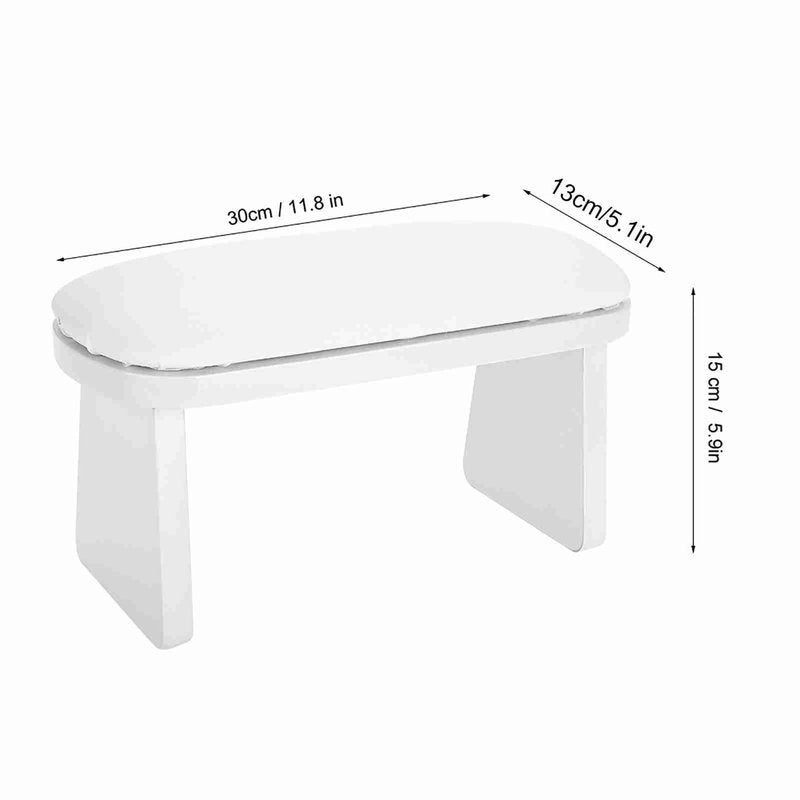 Denash Manicure Hand Rest Cushion, Professional Nail Technician Hand Pillow with Removable Cover, Nail Art Arm Rest Pillow for Nail Salon, Home Manicure and Hand Care
