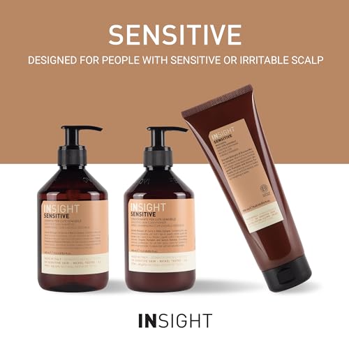 InSight Professional Shampoo for Sensitive Skin, 30.4 Fl. Oz. - Unscented, Sulfate Free, Dermatologically Tested, Vegan, Moisturizing for Dryness