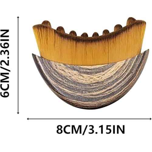 2025New Lymphatic Contour Face Brush, DLymphatic Drainage Massager for Face, Dry Brush, Chin & Jawline Sculpting, Ergonomically Designed to Fit The Skin Precisely and Relieve Fatigue (1pcs)