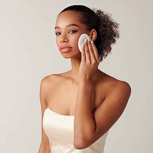 Diane Multi-Layer 3.5" x 2.75" Cotton Ovals, 100% Pure Cotton, Ideal for Makeup Removal, Nail Polish Touch-Ups, Skincare, and Everyday Household Use, 100 Count