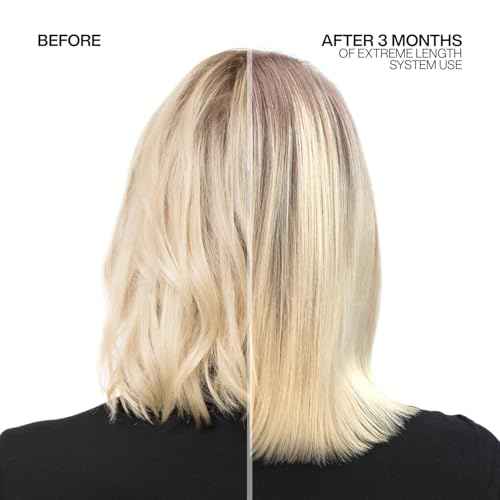 Redken Extreme Length Biotin Conditioner For Longer Hair ? Promotes Healthy Hair Growth, Strengthens & Detangles Damaged Hair, Infused With Biotin & Castor Oil?