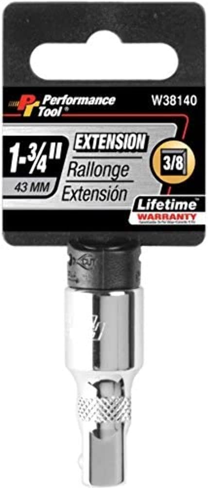 Performance Tool W38140 3/8-Inch Drive Extension Bar, 1-3/4