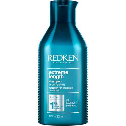 Redken Extreme Length Biotin Shampoo For Longer Hair ? Promotes Healthy Hair Growth, Strengthens Damaged Hair, Prevents Hair Breakage, Infused With Biotin ?