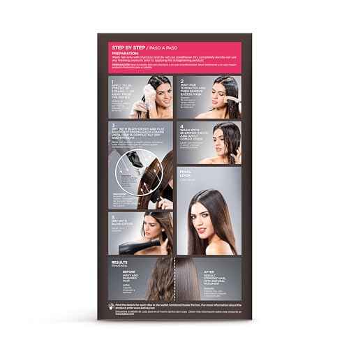 Kativa Anti-Frizz Xtreme Care, Home Use Straightening Treatment with Keratin and Cupua?u, Rebuilds Damaged Hair and Straightens Waves