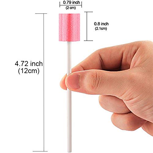 Disposable Oral Swabs-Untreated Mouth Sponge，Individually wrapped（100pack/box）