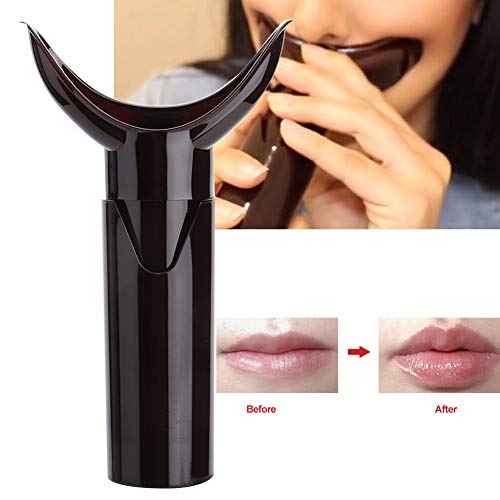 Portable Lips Enhancer, Lip Vacuum Suction Device Lip Plumping Tool Lip Trainer Lip Beauty Tool Manual Lips Enlargement Tools Makes Your Lip Looks More Full Sexy for Women Girls(Dark Red)