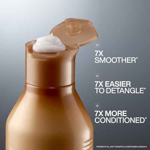 Redken All Soft Conditioner For Dry Hair - Moisturizes & Provides Intense Softness With Argan Oil, For All Hair Types