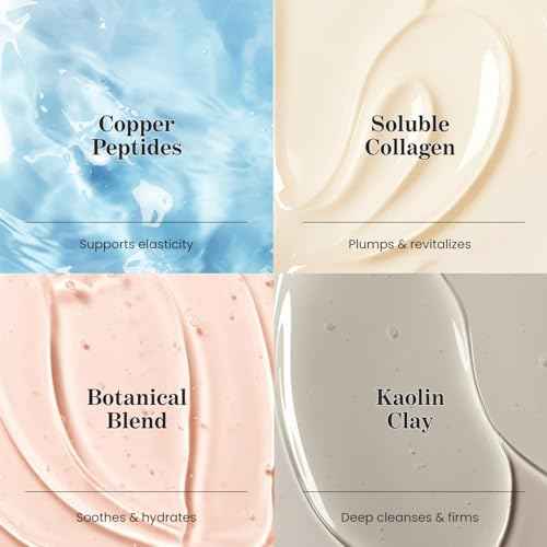 V Line Lifting Mask with Rose Gold - Copper Peptides Jawline Shaper with Collagen and Botanical Blend - Double Chin & Neck Tightening Mask for Face - 7 Pack