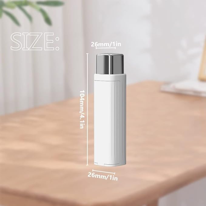 Portable Floss Dispenser with 100 Pcs Dental Floss, Dental Floss Dispenser Dental Floss Picks Case,Portable Automatic Floss Dispenser Floss Organizer Travel Floss Case (White-3PCS)