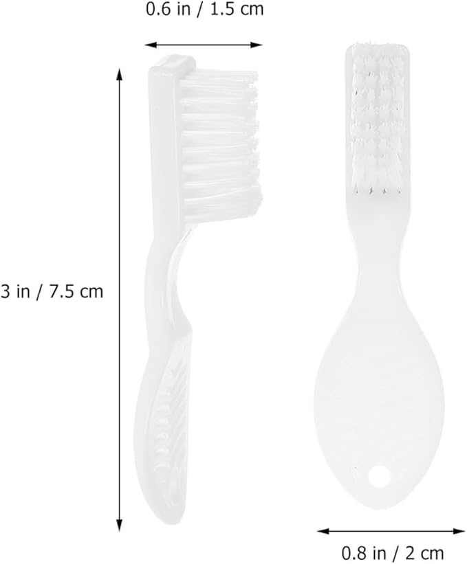 Healvian 20pcs Mini Soft Bristles Toothbrushes with Short Handle, Portable Small Toothbrush Set for Travel and Personal Oral Care