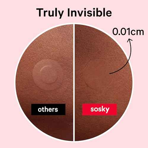 Sosky Pimple Patches for Face, FSA HSA Eligible Invisible Hydrocolloid Acne Patches, Zit Sticker for Face and Skin, Pimple Patches for Covering Zits, Blemishes with Salicylic Acid 120 Count