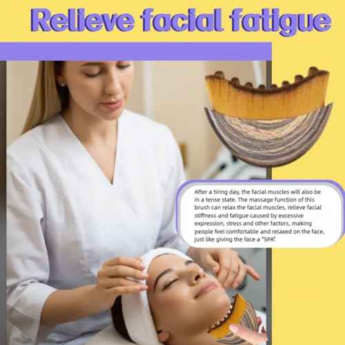 1/2 PCS Lymphatic Contour Face Brush for Sculpting ? Anti-Puffiness, Detox & Lift, Improves Skin Glow & Absorption (1 Pcs Contour Face Brush)