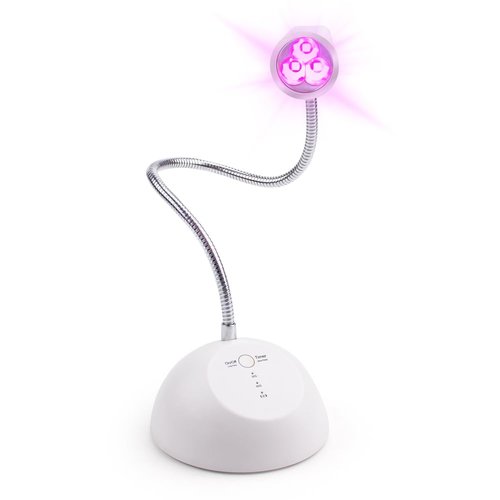 MakarttPro GelFlex Goose Neck Lamp - Professional Soft Gel Flash Cure UV Lamp for Gel Nail Flash Curing, Adjustable Gooseneck Design, Perfect for Nail Technicians, and Enthusiasts