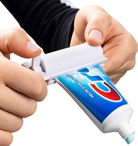 Toothpaste Squeezer (2-Pack) Tube Roller Winder Economical, Saves Toothpaste, Creams, Paint & More – Puts an end to Waste - Simple and Practical for Every Home