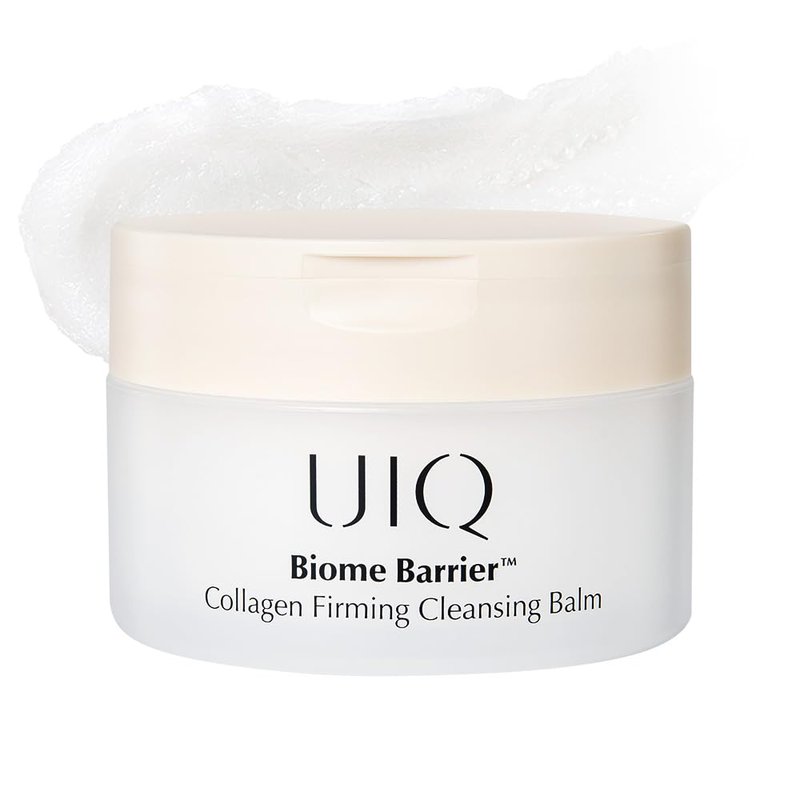 UIQ Biome Barrier Collagen Firming Cleansing Balm, Deep Pore & Waterproof Makeup Remover, Microbiome Skincare, 100ml / 3.38 fl.oz