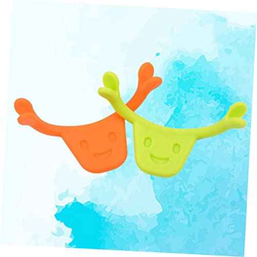 FRCOLOR 2pcs Smile Trainer Silicone Mouth Stretching Lifting Tool for Facial Muscles Edible Silicone Smile Brace for Daily Use