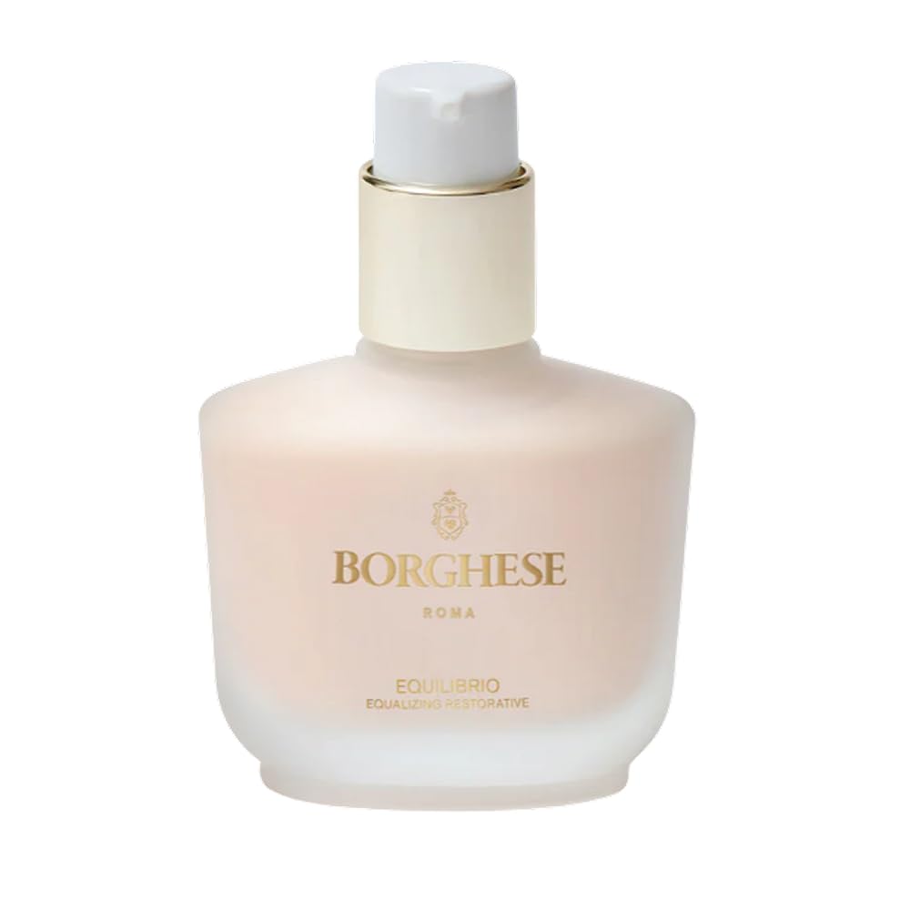 Borghese Equilibrio Equalizing Restorative - Lightweight Oil Free Moisturizer for Uneven Skin Tone & Texture, For Combination, Normal & Oily Skin