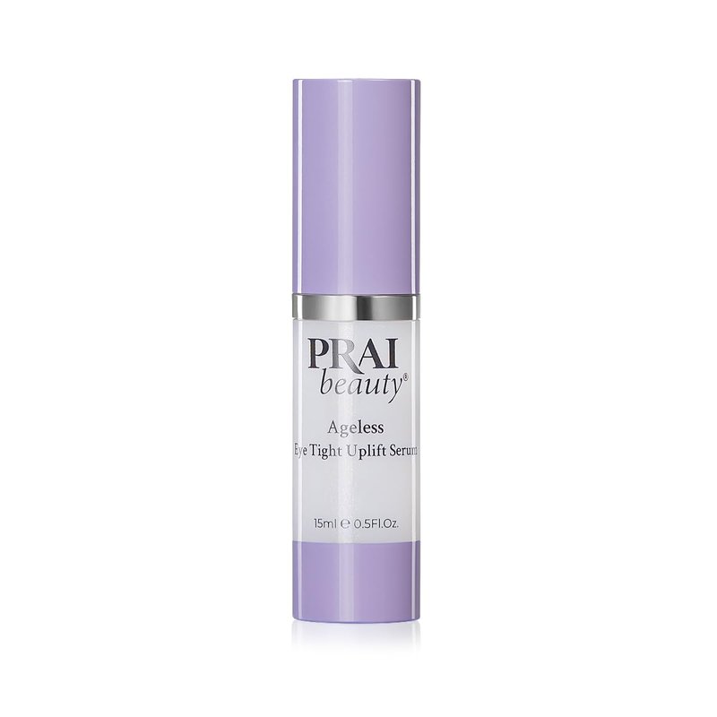 PRAI Beauty Ageless Eye Tight Uplift Serum, Anti-Aging and Hydrating Eye Serum, For Instantly Ageless Brow and Eyelid Area, 0.5 Oz