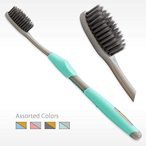 Euro-Tech Toothbrush Size:Pack of 5 with Bonus Type:Charcoal