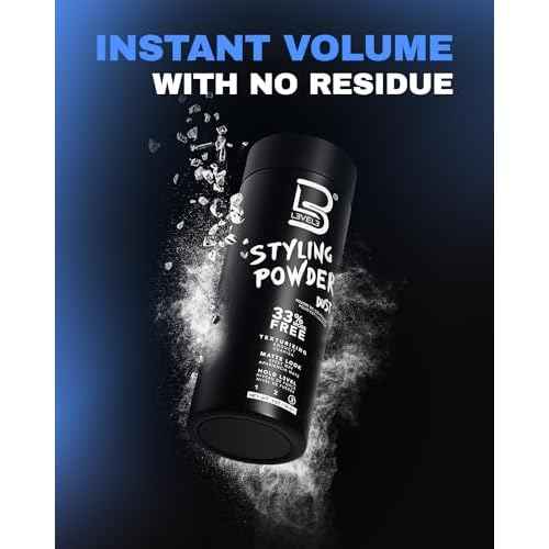 L3 Level 3 Styling Powder - Natural Look Mens Powder - Easy to Apply with No Oil or Greasy Residue