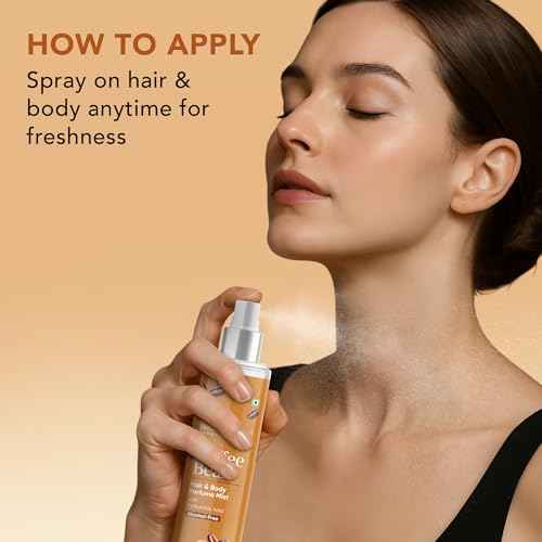 Botanic Hearth Coffee Bean Hair & Body Perfume Mist with Hyaluronic Acid ? Alcohol-Free Body Spray for Long Lasting Fragrance & Hydration ? Refreshing Coffee Scent, 3.4 fl oz / 100 ml