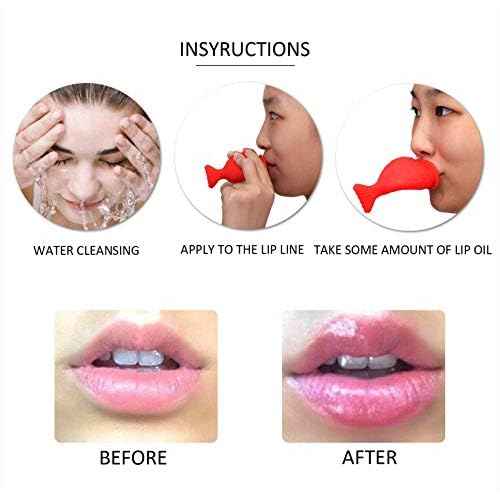 Lip Plumper Device Enhancer,Cat's Paw Cute Shape Lip Plumper Device Lip Filler Beauty Pump,Soft Silicone Cute Shape Natural Pout Mouth Tool,Sexy Lip Mouth City Lips Full of Charm Lip (Black Cat)