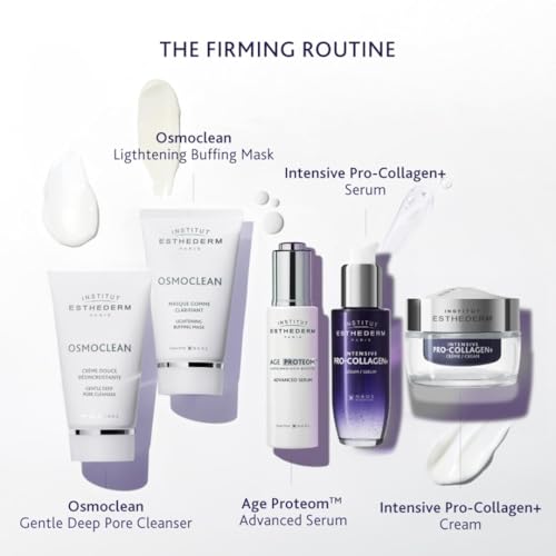 Institut Esthederm - Pro-Collagen+ Cream - Face & Neck - Targets Lack of Firmness & Skin Sagging - Redefines Facial Contours