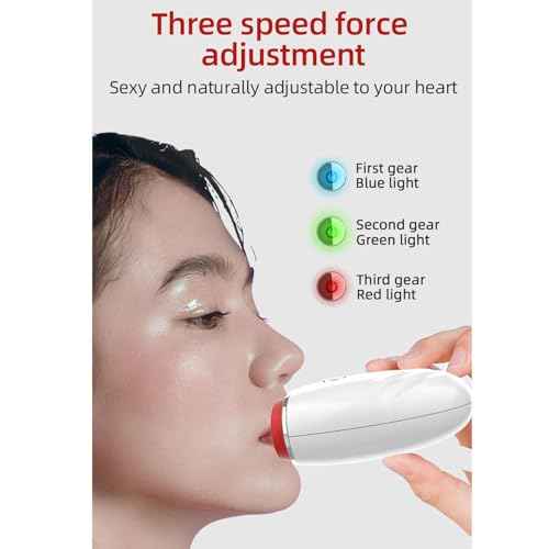 Lip Filler Device, Electric Silicone Lip Enhancer Lip Plumper Device Electric Lip Plumper Device Care Tool Automatic Firming Lip Skin Beauty Device