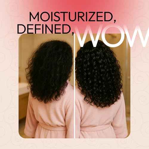 Curl Cream ? Lightweight Leave-In Curl Defining Cream for Curly & Wavy Hair, Anti-Frizz Moisturizer and Curl Activator Texturizer with Macadamia and Argan Oil, 8.1 fl oz