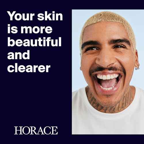 HORACE Healthy Glow Fluid for Men ? Tinted Fluid Cream ? Universal Shade for All Skin Types ? 97% Organic & Natural Ingredients ? No Parabens, Silicones, or Mineral Oils ? 30 ml