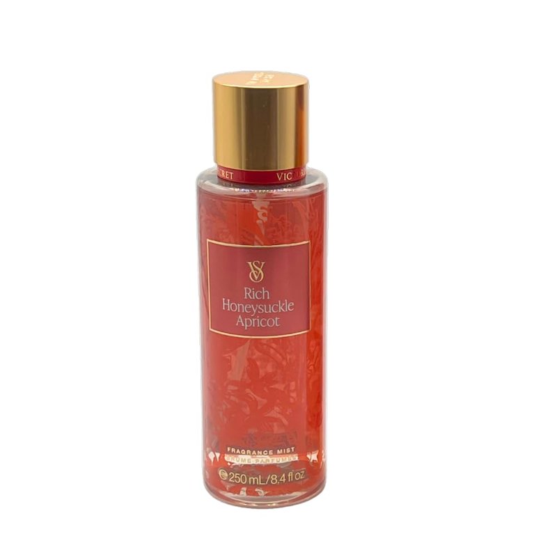 Victoria's Secret RICH HONEYSUCKLE APRICOT Fragrance Mist & Lotion 2-piece bundle for Women